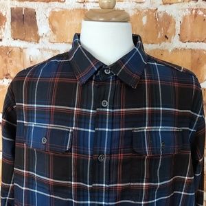 SWISS TECH Men's Large Long Sleeve Flannel Shirt